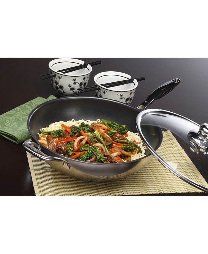 Swiss Diamond Nonstick 5.8 Qt Saute Pan with Lid