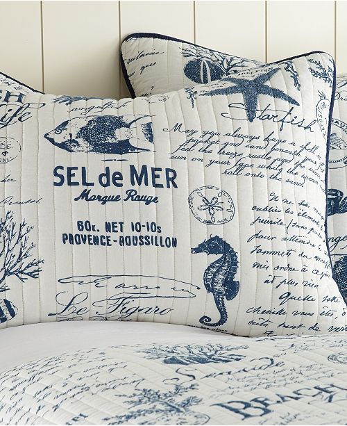 Home Beach Life Twin Quilt Set