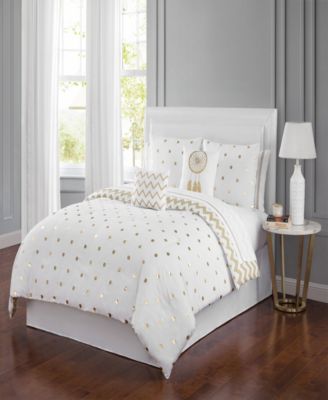 Sanders - Dottie 6 piece comforter set queen