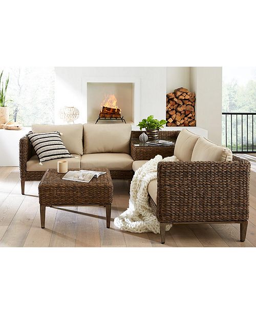 Furniture Closeout La Palma Outdoor Right Armed Loveseat
