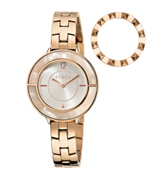 image of Furla Women-s Club Silver Dial Stainless Steel Watch