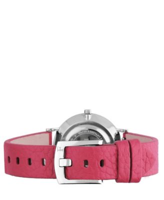 Furla Women's Giada White Dial Calfskin Leather Watch - Macy's
