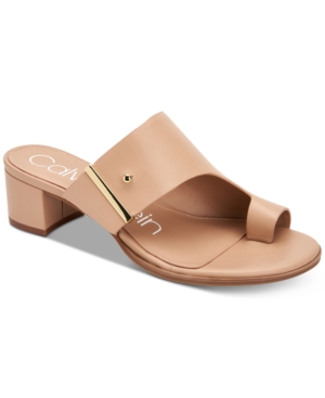 image of Calvin Klein Women-s Daria Dress Sandals, Created for Macy-s Women-s Shoes