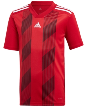 image of Adidas Big Boys Striped 19 Jersey