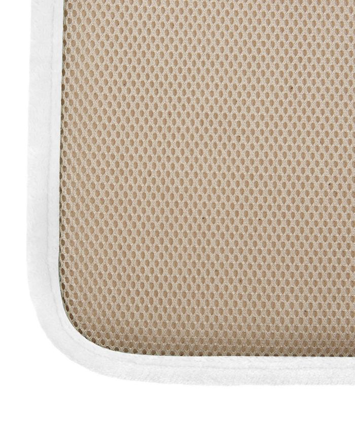 Home Dynamix Christian Siriano Spa Retreat Memory Foam Microfiber Bath