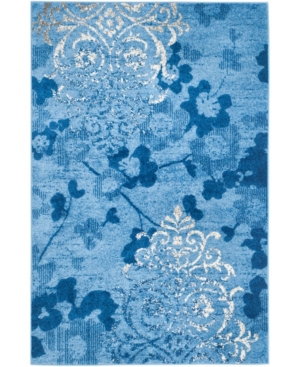 Safavieh Adirondack Light Blue and Dark Blue 5'1