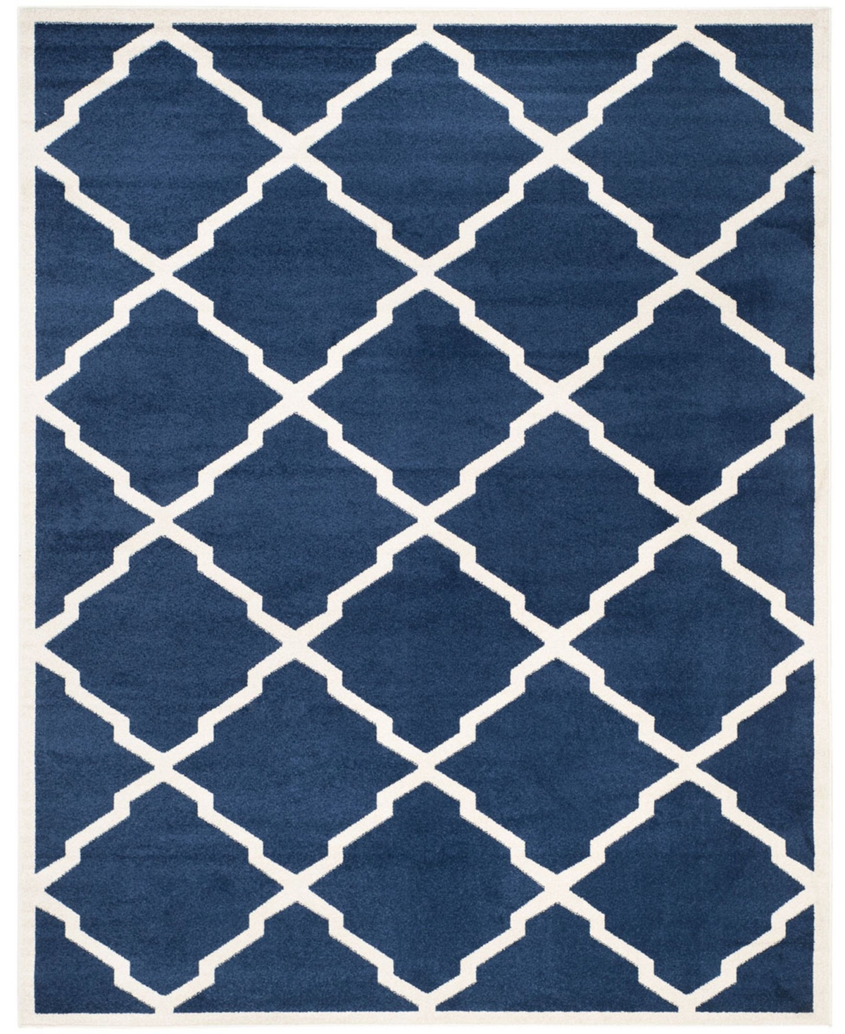 Safavieh Amherst Navy and Beige 8' x 10' Area Rug