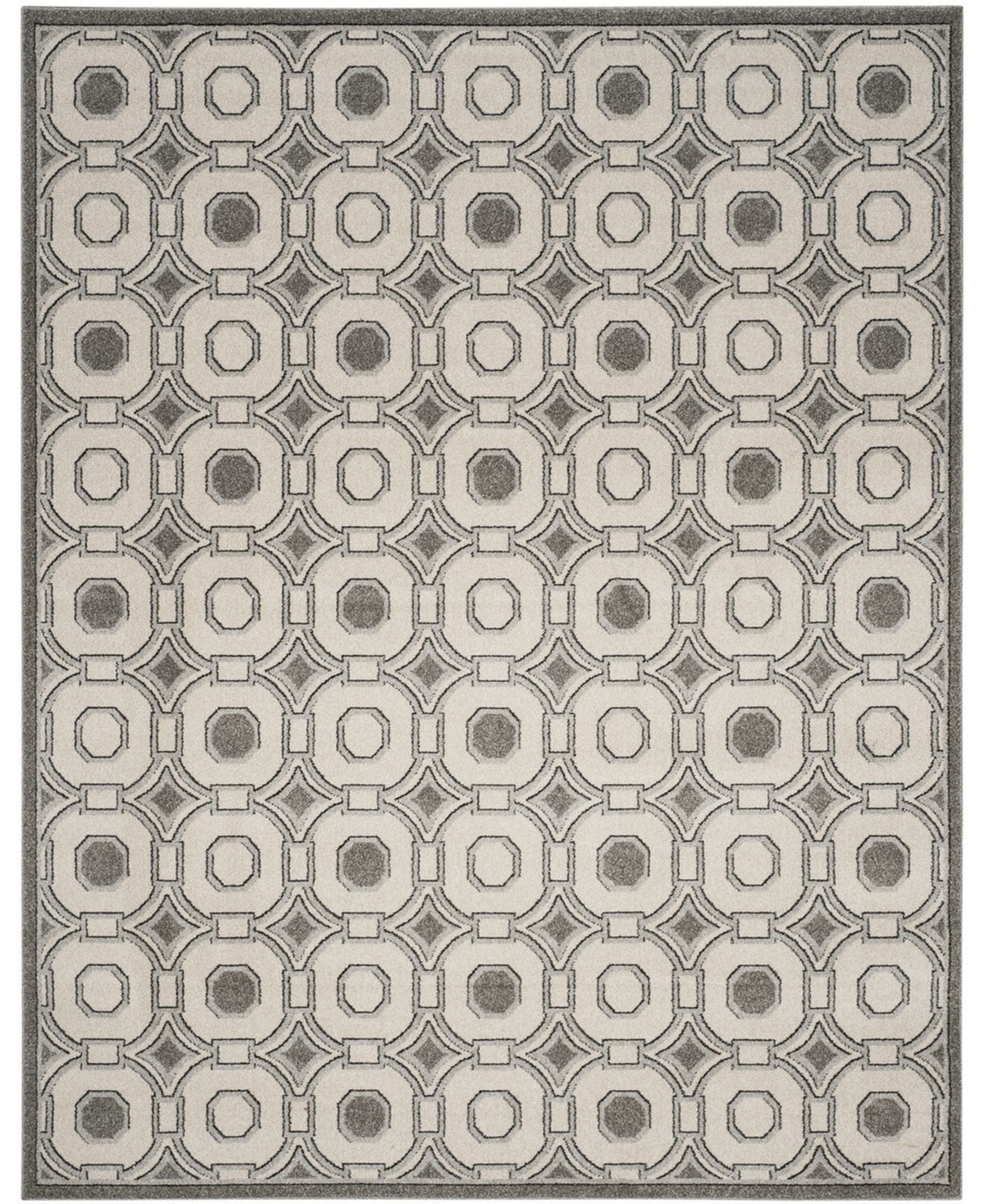 Safavieh Amherst Ivory and Gray 8' x 10' Area Rug - Ivory