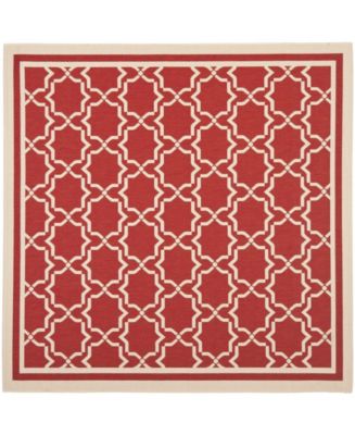 Safavieh Courtyard CY6916 Red and Bone 6'7