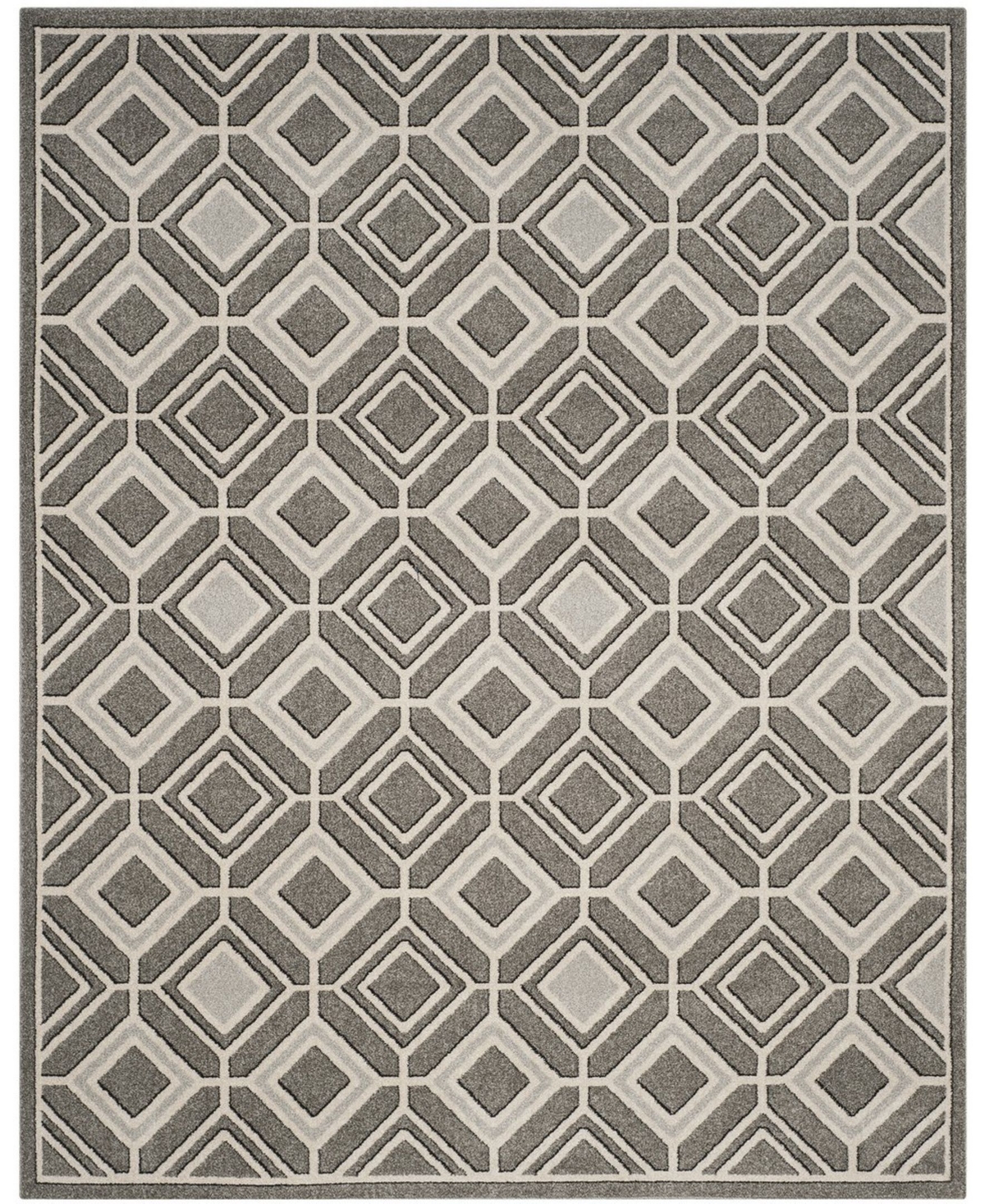 Safavieh Amherst Gray and Light Gray 8' x 10' Area Rug - Gray