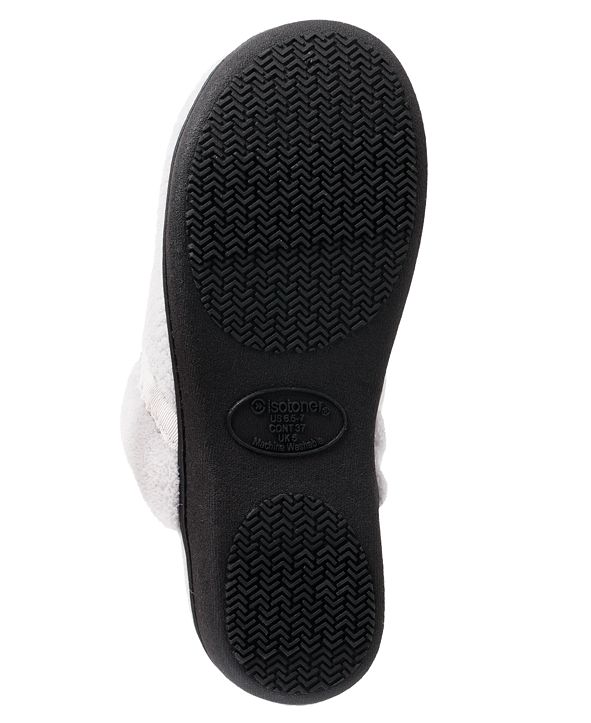 isotoner women's microterry clog