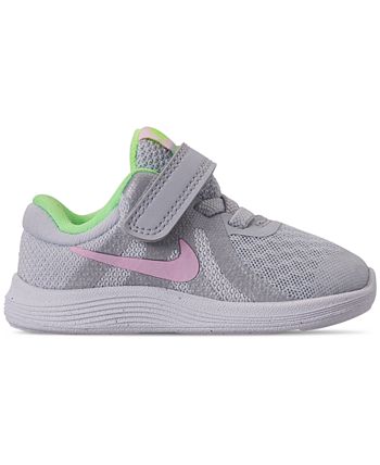 Nike toddler girls' revolution 4 shop athletic sneakers from finish line