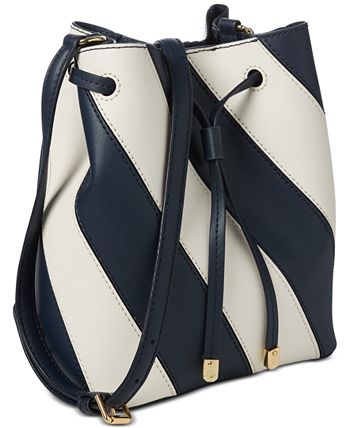 Lauren ralph lauren dryden debby straw drawstring bag store