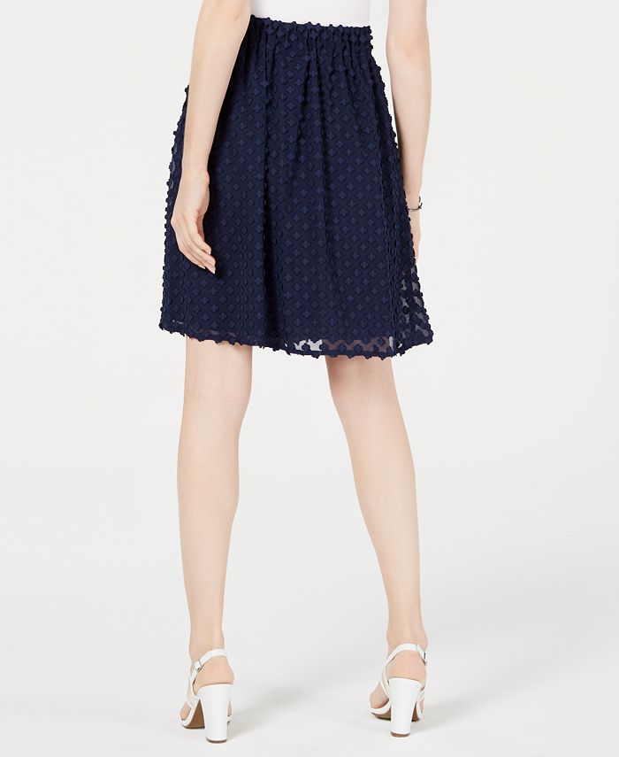 Maison Jules Dotted Pull-On Skirt, Created for Macy's - Macy's