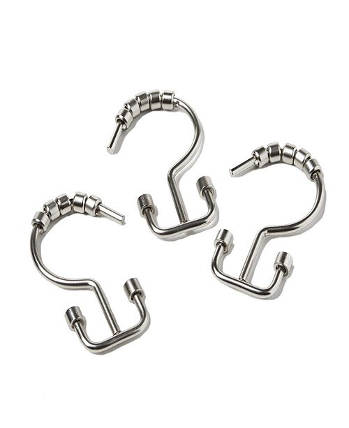 Saturday Knight Ltd. Double Hang Shower Curtain Hooks & Reviews