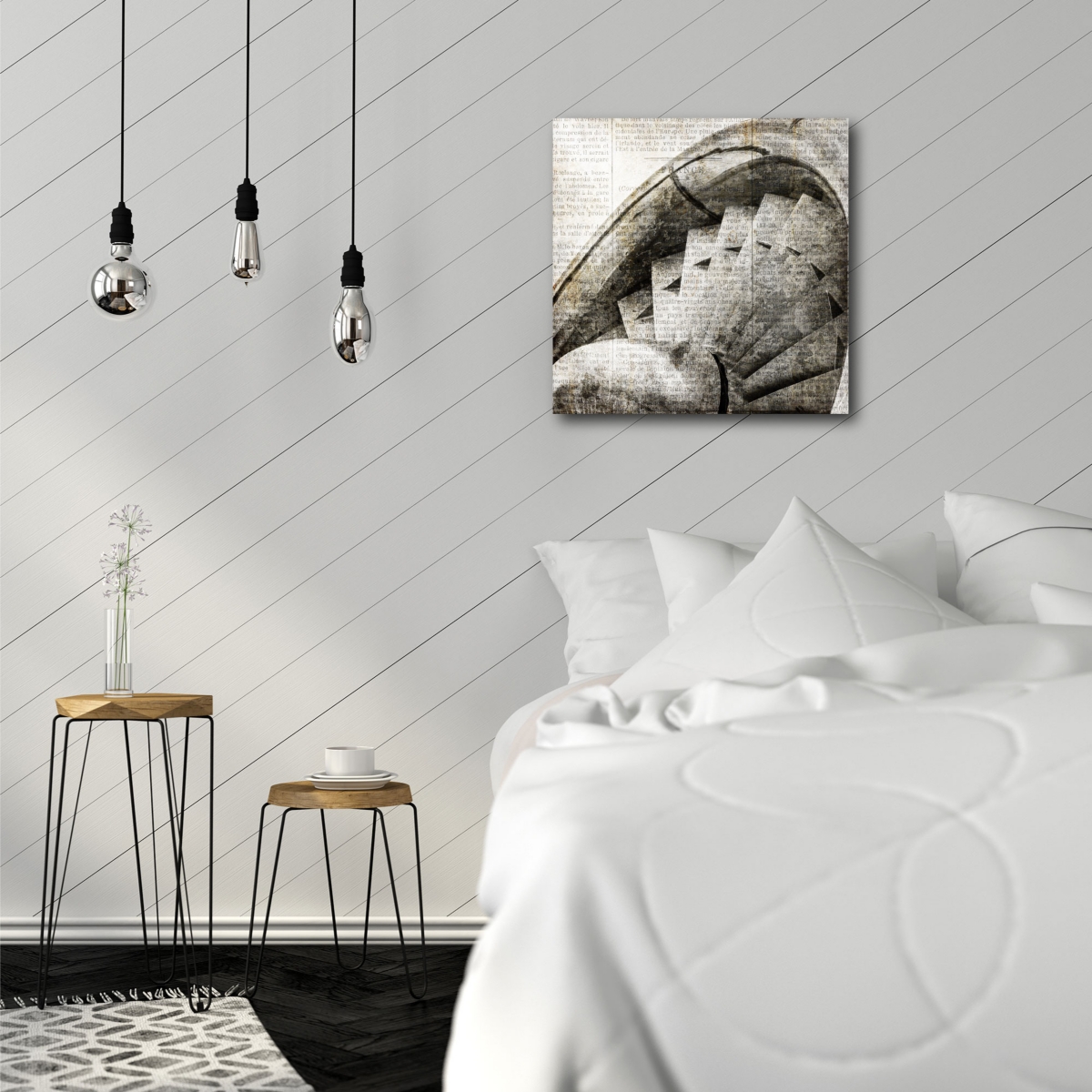 Courtside Market Urban Propeller Ii Gallery-Wrapped Canvas Wall Art -