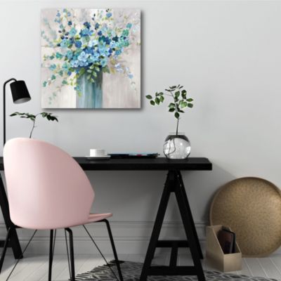 Sea Isle Wildflowers Gallery-Wrapped Canvas Wall Art - 16" x 16"