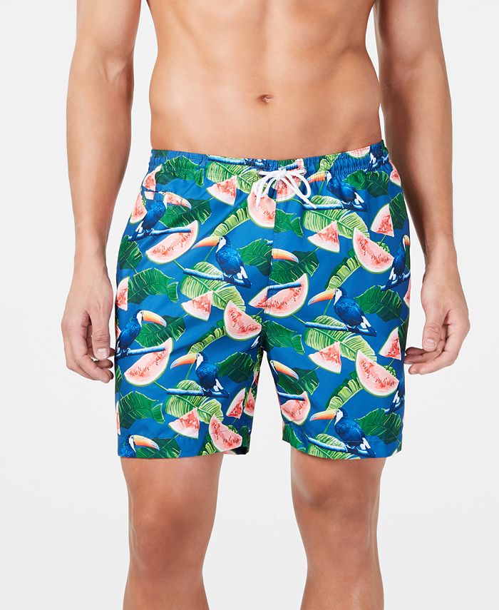 Trunks Surf & Swim Co. Men's Watermelon Tropical-Print 6