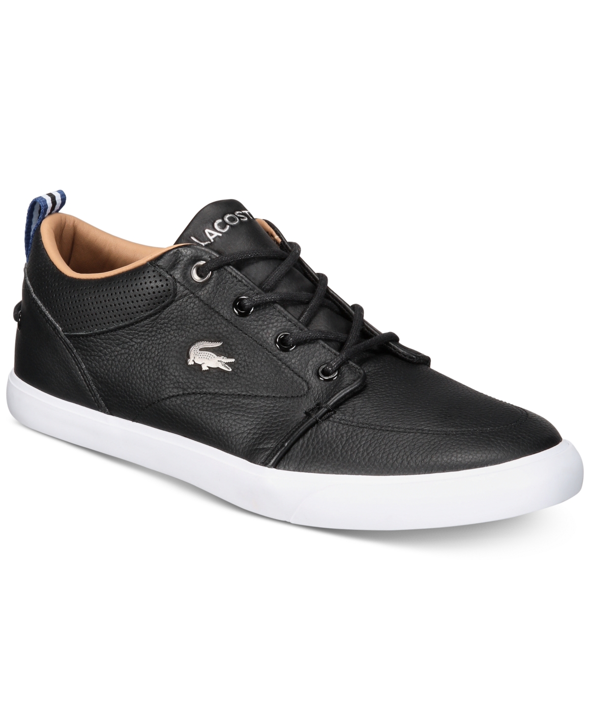 Shop Lacoste Men's Bayliss 119 1 U Sneakers In Black,white