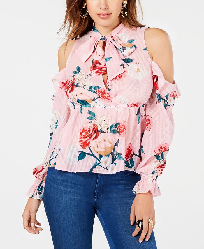 Guess cold shoulder top 2025