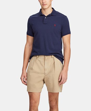 Polo store pleated shorts
