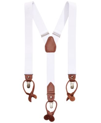 Club Room - Men's Stretch Convertible Suspenders