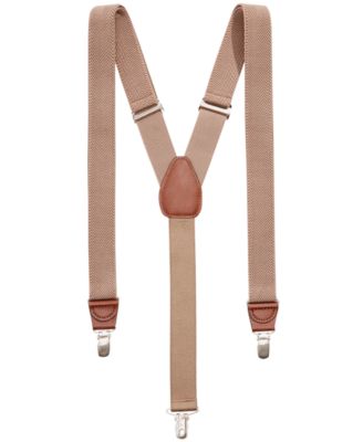 Club Room - Men's Chevron Suspenders