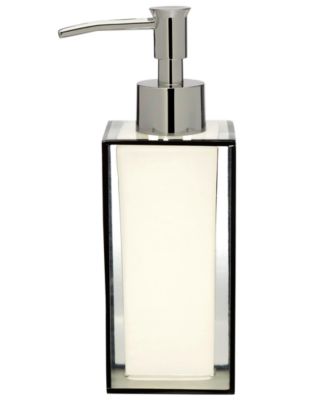Creative Bath - White/Black Lotion pump