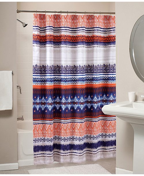 Greenland Home Fashions Urban Boho Bath Shower Curtain Reviews Shower Curtains Bed Bath Macy S