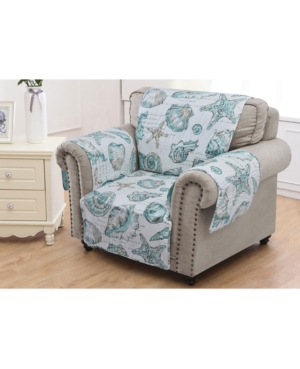 Greenland Home Fashions Cruz Furniture Protector Arm Chair In Multi