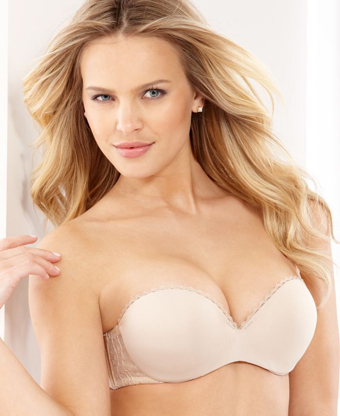 Lily of France Gel Pad Strapless Push Up Bra 2111121 - Macy's
