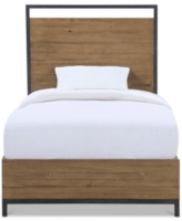 Closeout! Gatlin Twin Storage Bed, Created for Macy's - Light Brown