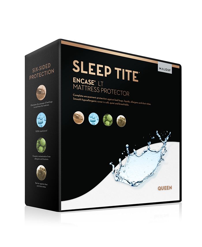 Malouf Sleep Tite Encase LT Mattress Protector Queen Macy's
