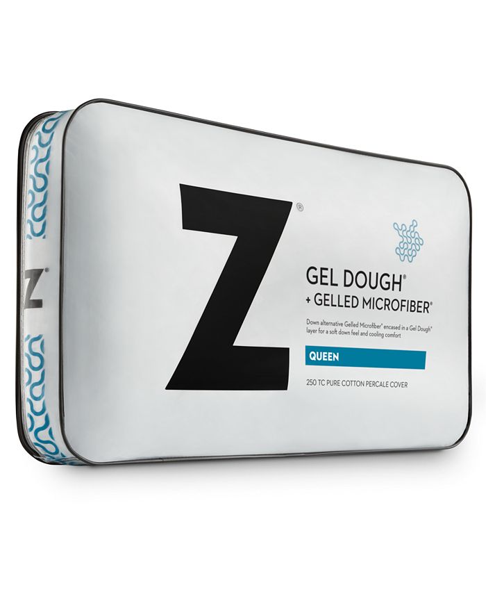 Malouf Z Gelled Microfiber + Gel Dough Layer Pillow Queen Macy's