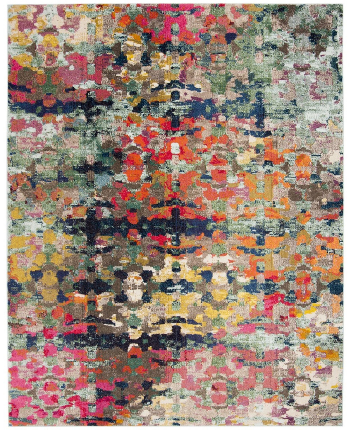 Safavieh Monaco Green and Blue 9' x 12' Area Rug - Green