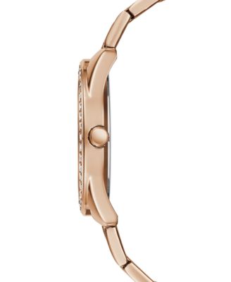 Women's G Twist Rose Gold-Tone Stainless Steel Bracelet Watch 40mm