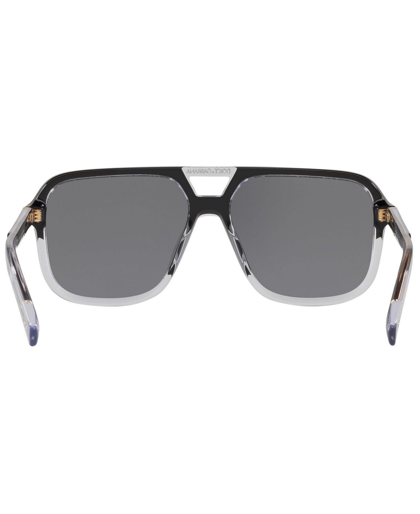 Женские солнцезащитные очки Dolce&Gabbana Polarized Sunglasses, DG4354 58, цвет: Чёрный / Серый — фото 10