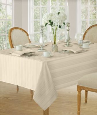 Denley Stripe 60" x102" Tablecloth