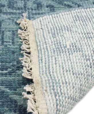 Carah CRH-107 Teal Area Rug