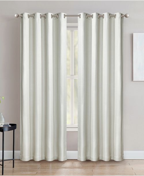 Silk Home Living Sun Block Thermal Weave Blackout Grommet Single
