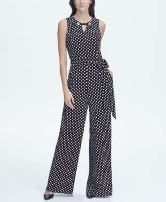 tommy hilfiger polka dot jumpsuit