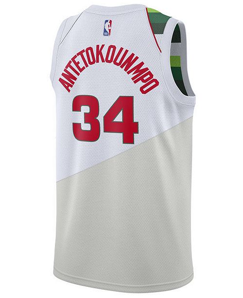 Nike Giannis Antetokounmpo Milwaukee Bucks Earned Edition ...