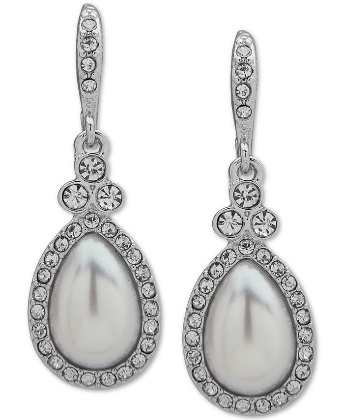 Givenchy Stone Pear-Shape Drop Earrings - Macy's