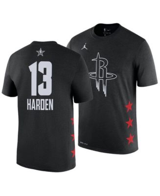 Nike Men's James Harden Houston Rockets All-Star Player T-Shirt - Macy's