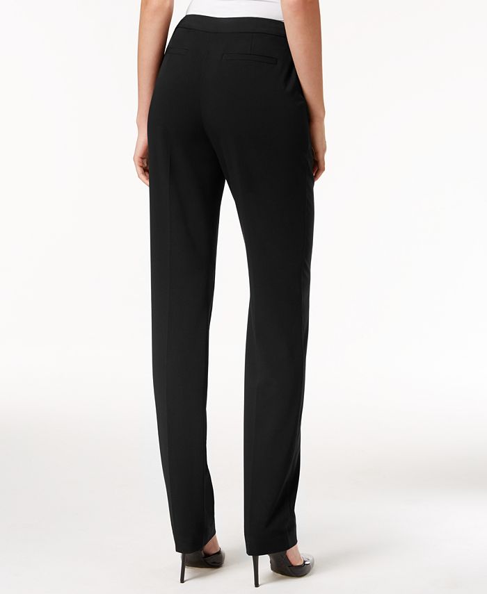 Alfani Petite Modern Straight-Leg Pants, Created for Macy's - Macy's