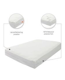 ienjoy Home Home Collection Premium Bed Bug And Spill Proof Zippered Mattress  Protector, Twin - Macy's