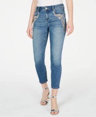 macys embroidered jeans
