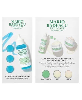 Mario Badescu - Try your FREE Serum or Eye Sample with any  Purchase!