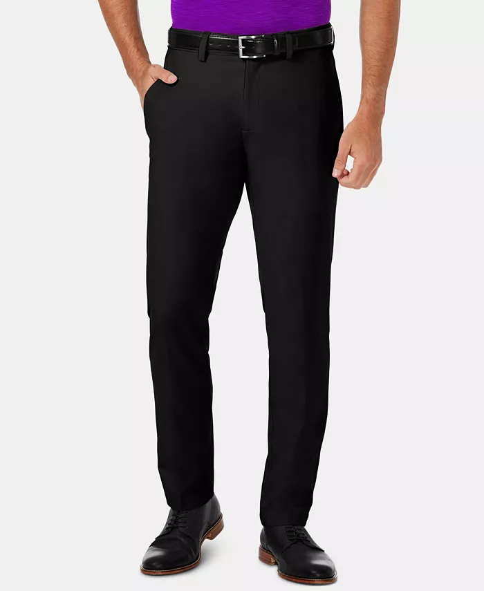 Men's Cool 18 Pro Slim-Fit 4-Way Stretch Moisture-Wicking Non-Iron Dress Pants