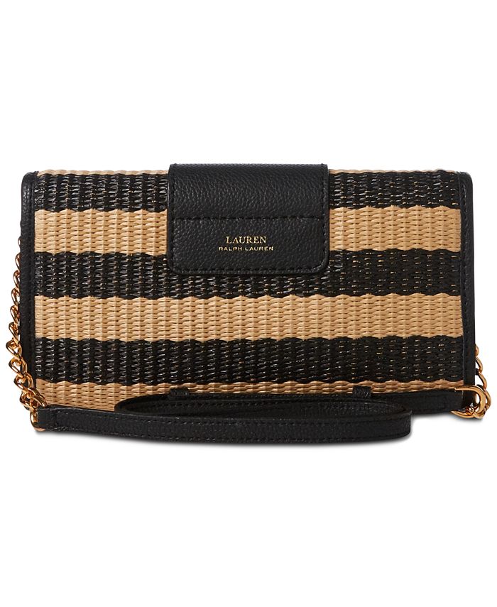 Lauren Ralph Lauren Cornwall Straw Clutch Macy's